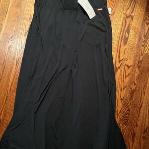 Sweaty Betty Peaceful Split Trousers Black Large New with Tags